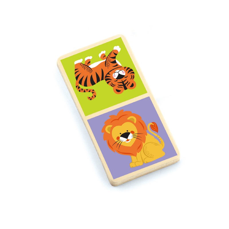 Domino cu imagini Animale salbatice, Viga